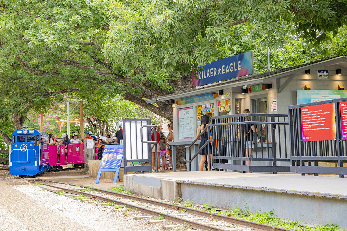 zilker-eagle-train-depot Zilker Train Depot - Zilker Park, Austin, Texas